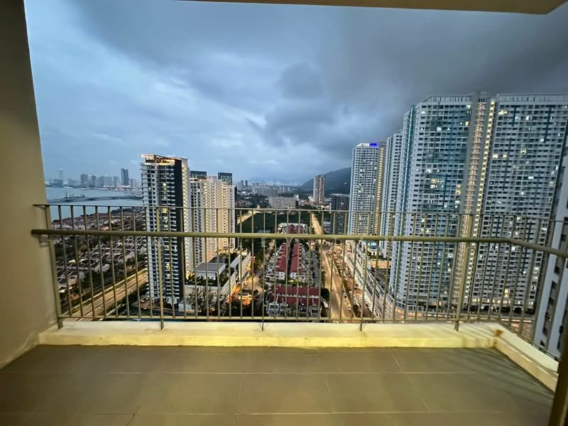 Service Residence for Sale at The Tamarind - Ashley Tan - Balcony - PropertyGuru.com.my