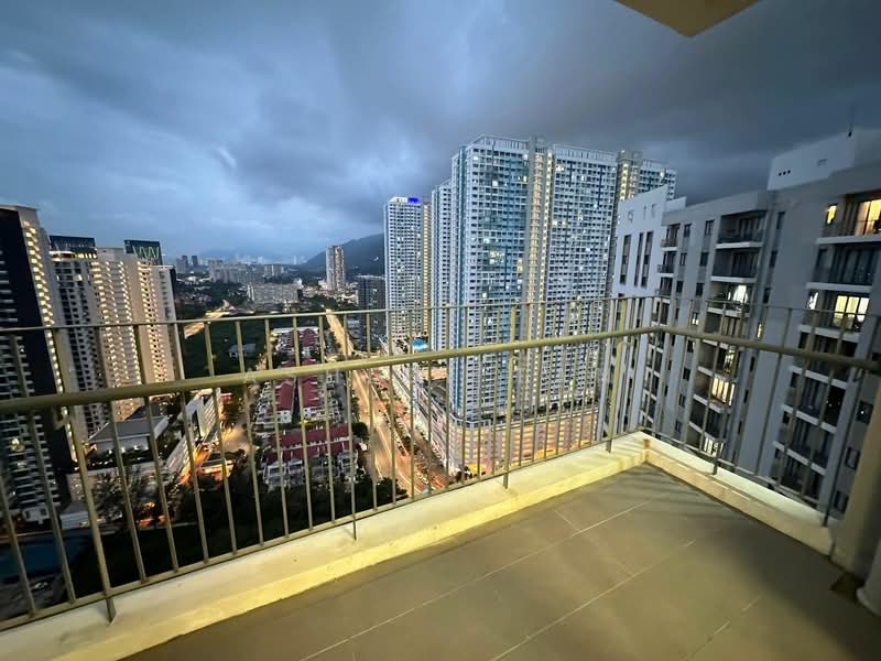 Service Residence for Sale at The Tamarind - Ashley Tan - Balcony - PropertyGuru.com.my