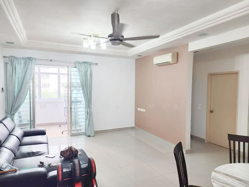 Kondominium untuk Dijual di Aman Heights Condominium - Muhammad Muadz - Living Room - PropertyGuru.com.my