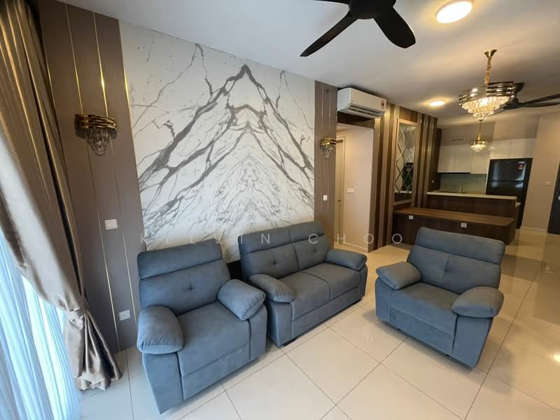 Service Residence for Rent at Sunway Velocity TWO - Kelvin Choo - Living Room - PropertyGuru.com.my