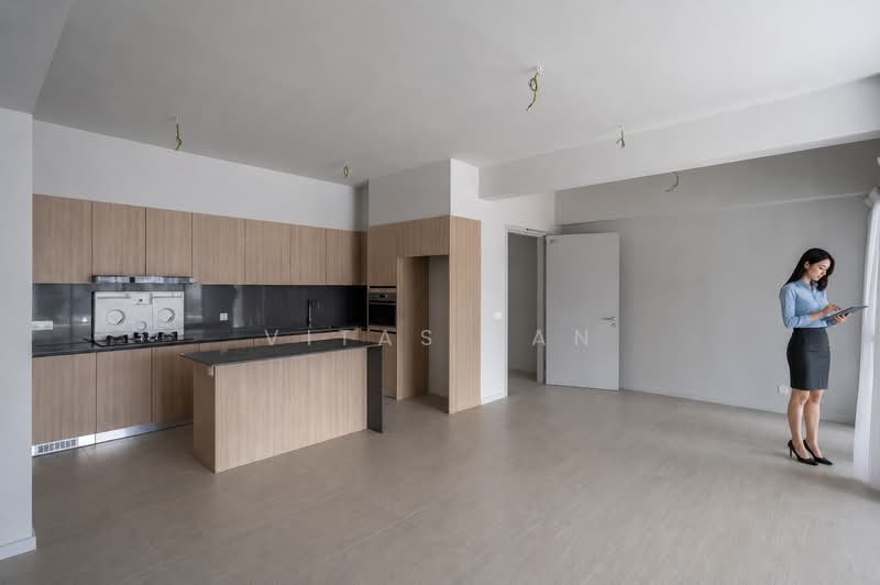 Condominium for Sale at Utamara Boutique Residences - Vitas Tan - Kitchen - PropertyGuru.com.my