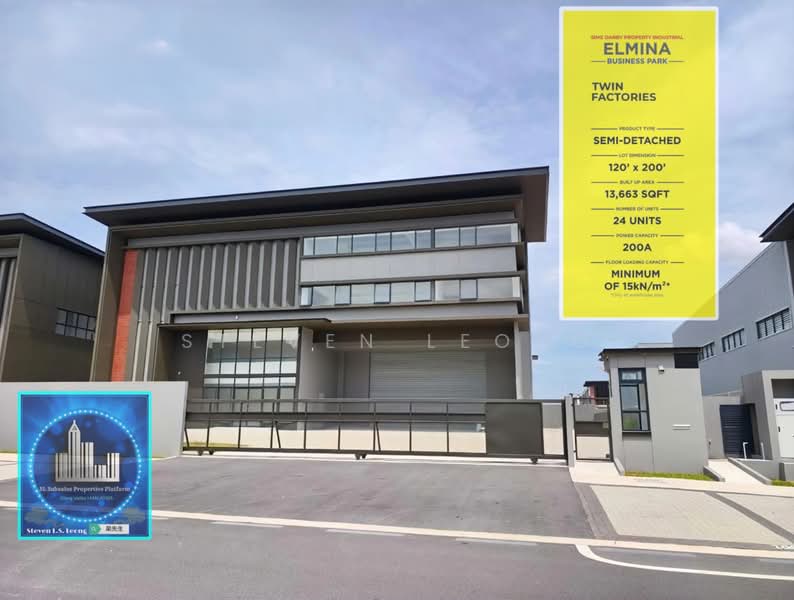 Warehouse for Rent in Elmina West (Sungai Buloh) - Steven Leong - PropertyGuru.com.my