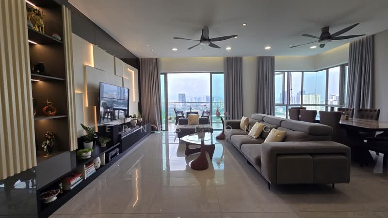 Condominium for Sale at The Maple Condominium - Ernest Ong - Living Room - PropertyGuru.com.my