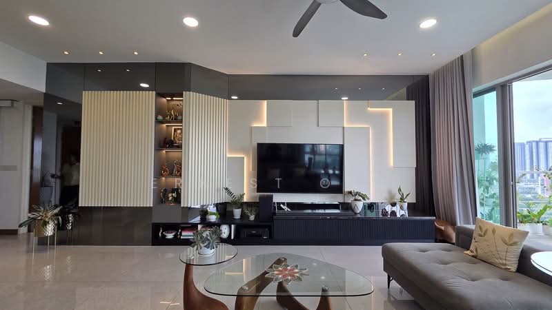 Condominium for Sale at The Maple Condominium - Ernest Ong - Living Room - PropertyGuru.com.my