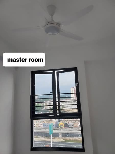 Servis Apartment untuk Disewa di Equine Residence - Wai Hoe - Master Bedroom - PropertyGuru.com.my
