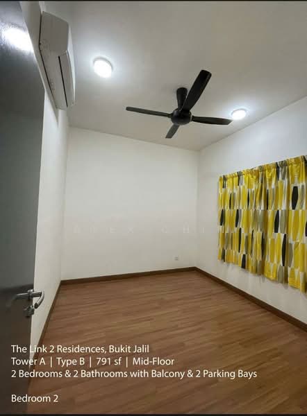 Service Residence for Rent at The Link 2 Residences - Alex Chin - Bedroom - PropertyGuru.com.my