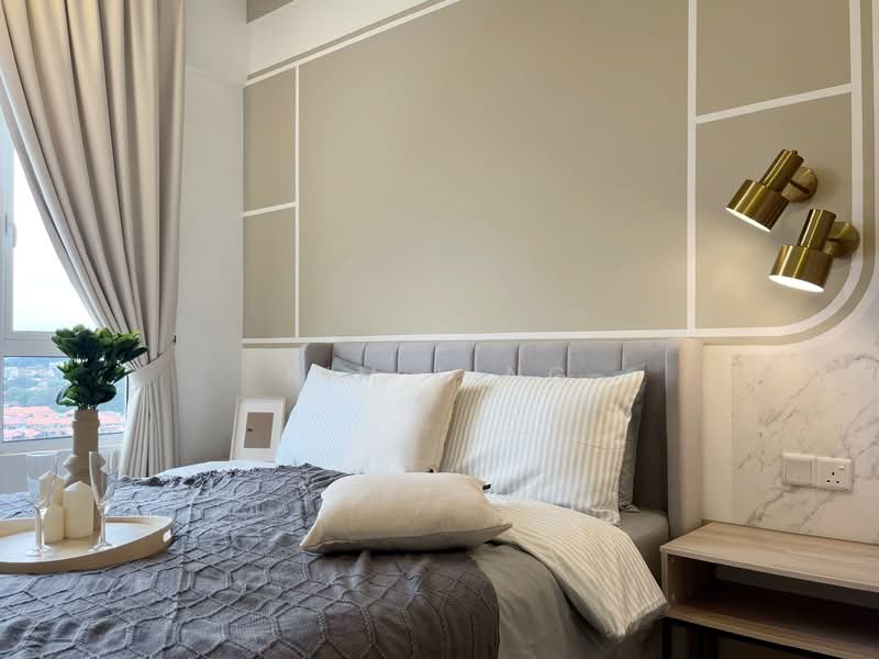 Service Residence for Rent at RYAN & MIHO - Kim Ling - Master Bedroom - PropertyGuru.com.my