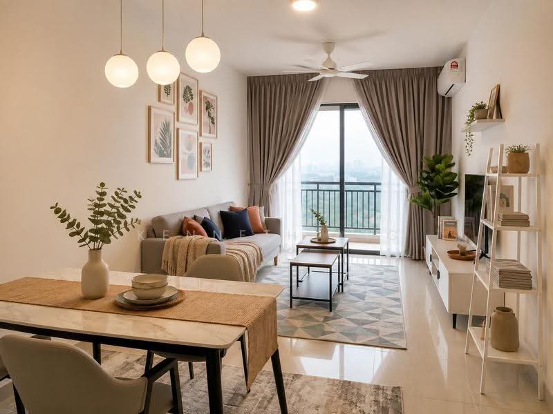 Kediaman Servis untuk Disewa di Baron Residence @ Lake City - Kenneth Ang - Living Room - PropertyGuru.com.my