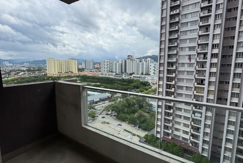 Service Residence for Sale at Platinum Lake PV 21 - Ron Yap - Balcony - PropertyGuru.com.my