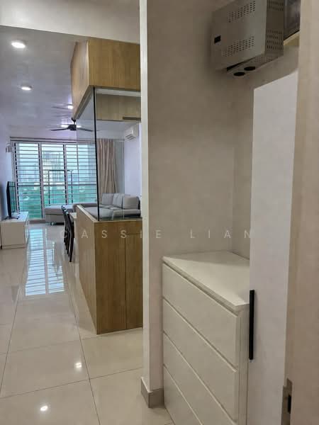 Service Residence for Sale at The Leafz @ Dedaun - Cassie Lian - Living Room - PropertyGuru.com.my
