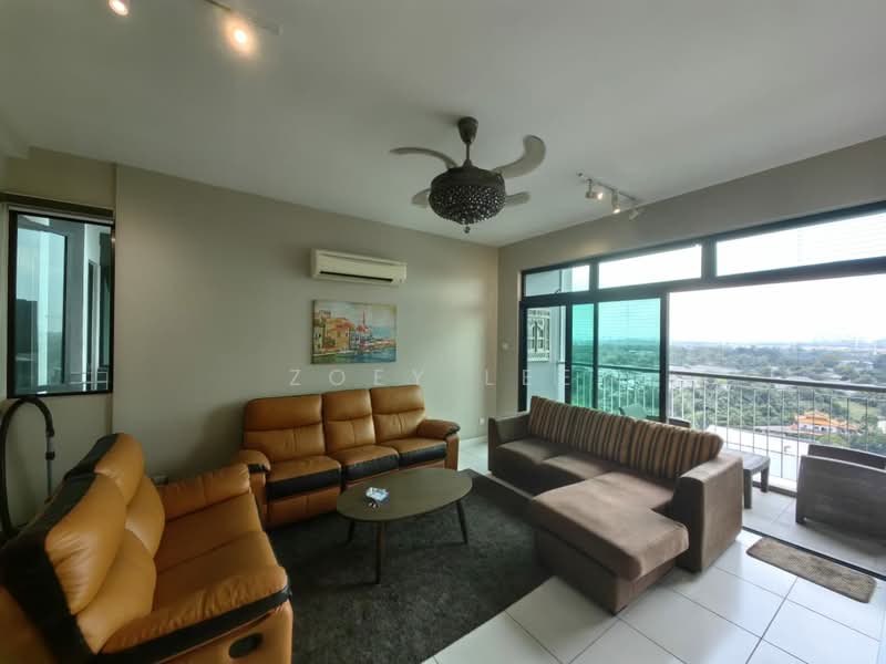 Service Residence for Rent at Sky Peak Residences - Zoey Lee - Living Room - PropertyGuru.com.my