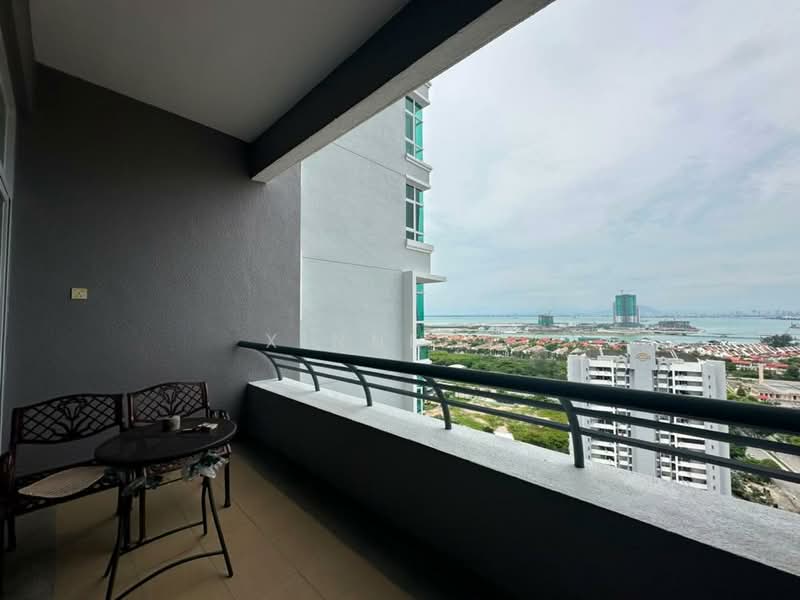Condominium for Rent at Fettes Residence - Xinnee . - Balcony - PropertyGuru.com.my