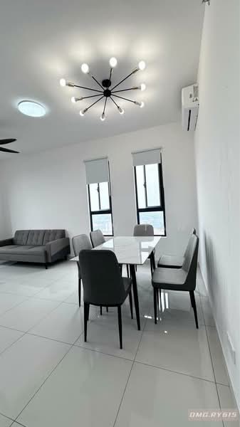 Servis Apartment untuk Disewa di TRIO By Setia - Rylin Tan - Living Room - PropertyGuru.com.my
