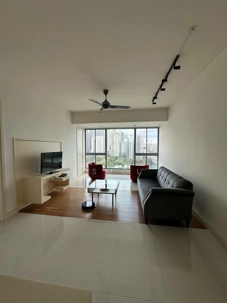 Servis Apartment untuk Disewa di Gateway Kiaramas Residences - Syahirah Ismol - Living Room - PropertyGuru.com.my