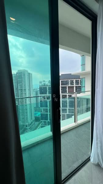Servis Apartment untuk Disewa di Ooak Serviced Apartments @ Kiara 163 - Cathrine Lin - Balcony - PropertyGuru.com.my