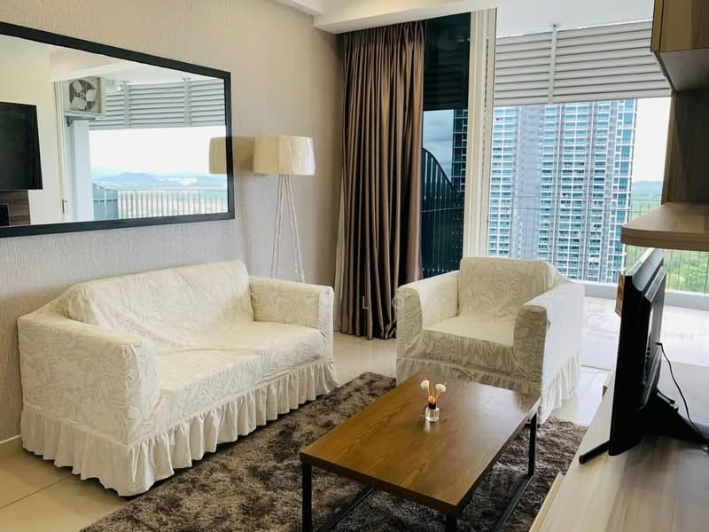 Service Residence for Sale at Encorp Marina - Ivy Low - Living Room - PropertyGuru.com.my