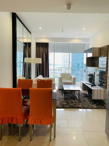 Service Residence for Sale at Encorp Marina - Ivy Low - Living Room - PropertyGuru.com.my