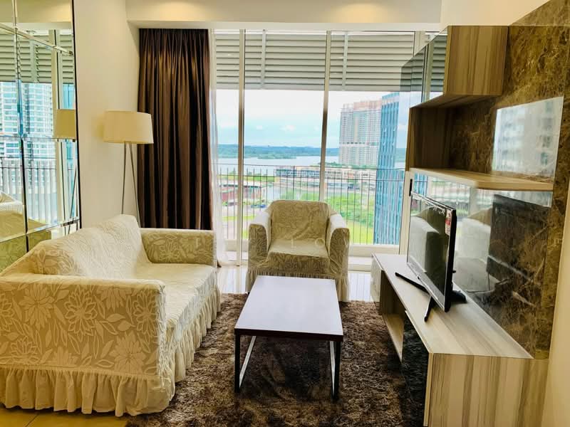 Service Residence for Sale at Encorp Marina - Ivy Low - Living Room - PropertyGuru.com.my