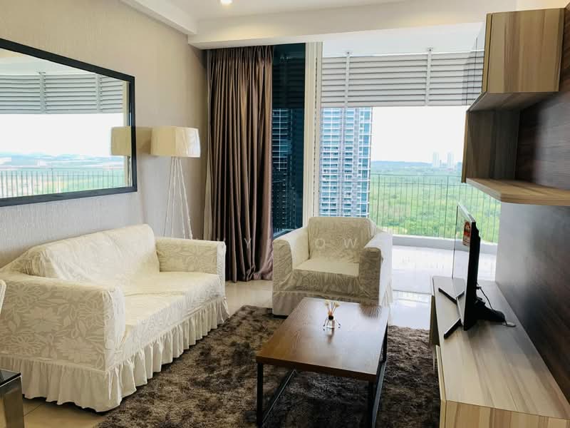Service Residence for Sale at Encorp Marina - Ivy Low - Living Room - PropertyGuru.com.my