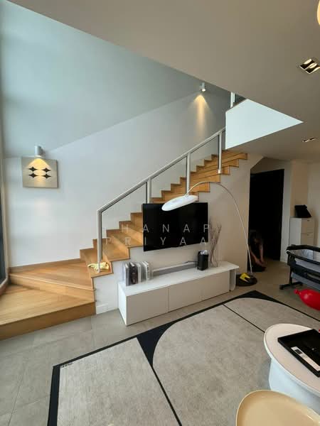 Service Residence for Rent at Union Suites - Thanap Priyaa - Living Room - PropertyGuru.com.my