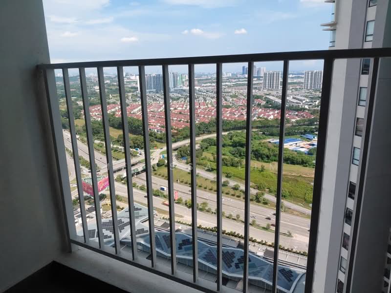Service Residence for Rent at Sunsuria Forum - Melissa Lim - Balcony - PropertyGuru.com.my