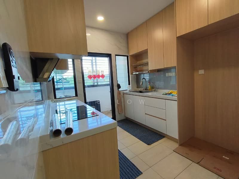 Kondominium untuk Disewa di Savanna Condominium - TS Low - Kitchen - PropertyGuru.com.my