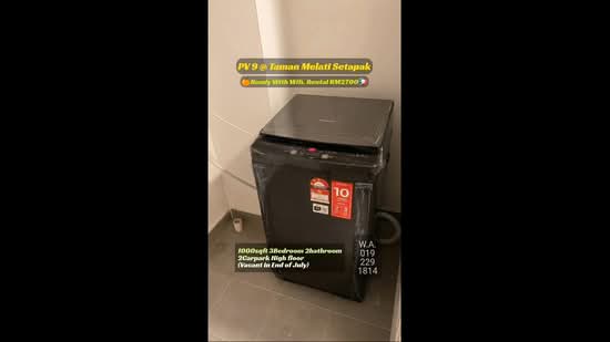 Condominium for Rent at PV9 Residences - Wincent Chuah - PropertyGuru.com.my