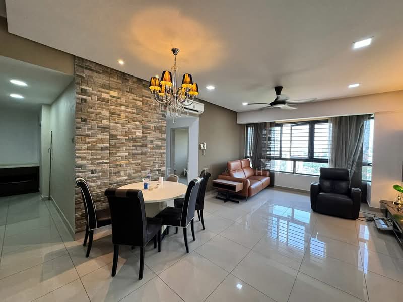 Kondominium untuk Disewa di Residence 8 - Vincent Chye - Living Room - PropertyGuru.com.my