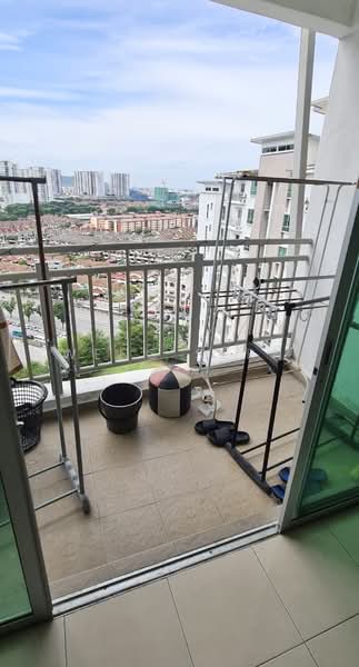 Apartment for Rent at Idaman Iris - Weng Sern - Balcony - PropertyGuru.com.my