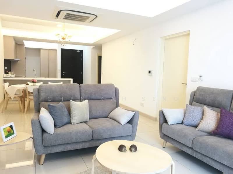 Servis Apartment untuk Disewa di Suasana Bukit Ceylon / Raja Chulan Residences - Chen Kah Seng - Living Room - PropertyGuru.com.my