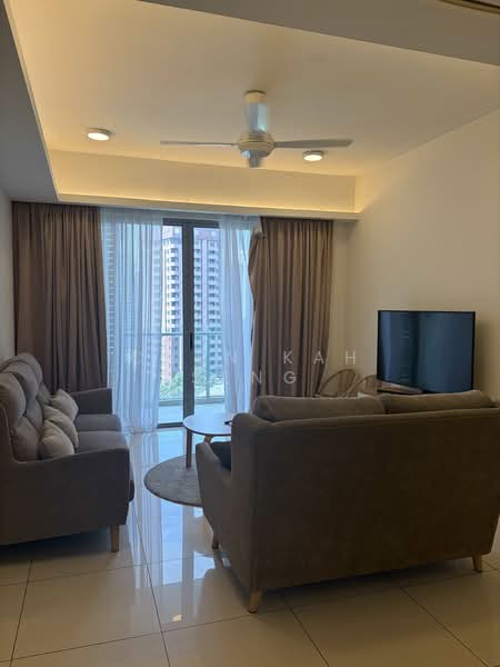 Servis Apartment untuk Disewa di Suasana Bukit Ceylon / Raja Chulan Residences - Chen Kah Seng - Living Room - PropertyGuru.com.my