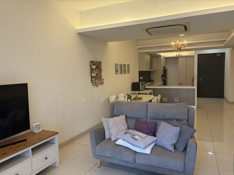 Servis Apartment untuk Disewa di Suasana Bukit Ceylon / Raja Chulan Residences - Chen Kah Seng - Living Room - PropertyGuru.com.my