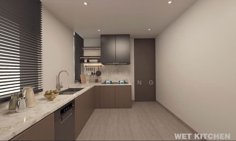 Condominium for Sale at The Katana Residences - SK Ching - Kitchen - PropertyGuru.com.my