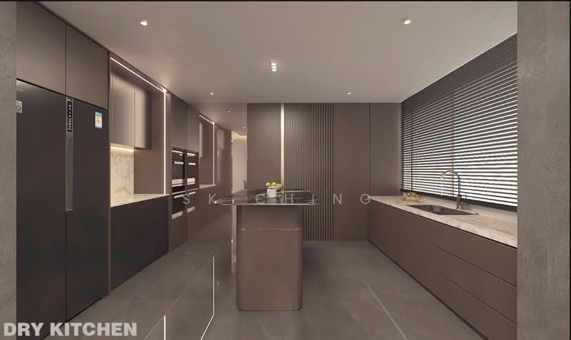 Condominium for Sale at The Katana Residences - SK Ching - Kitchen - PropertyGuru.com.my