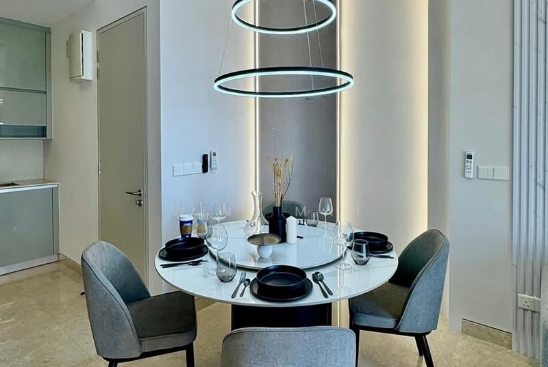 Servis Apartment untuk Disewa di Lucentia Residences - Wind Mah - Dining Room - PropertyGuru.com.my