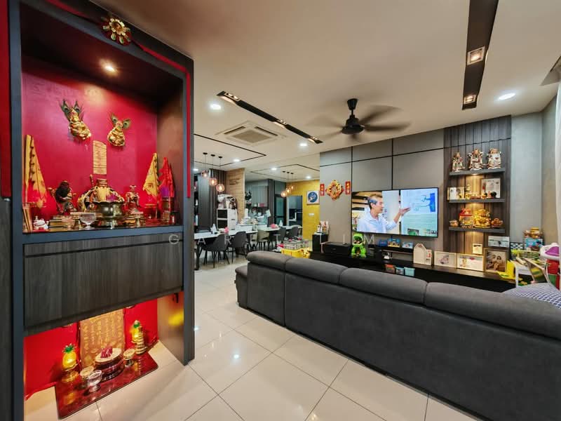 2-storey Terraced House for Sale in Bandar Seri Alam (Masai) - Garet Lim - Living Room - PropertyGuru.com.my