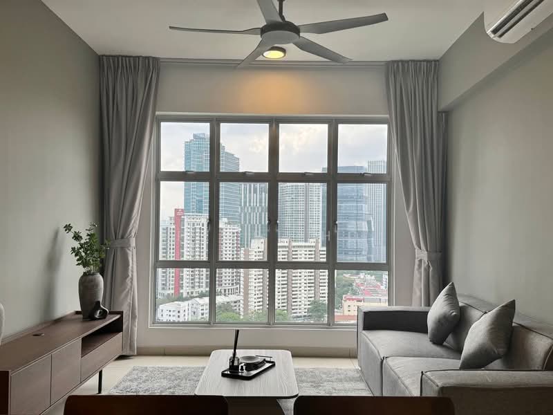 Apartment for Rent at Residensi Brickfields - Pearl Ho - Living Room - PropertyGuru.com.my