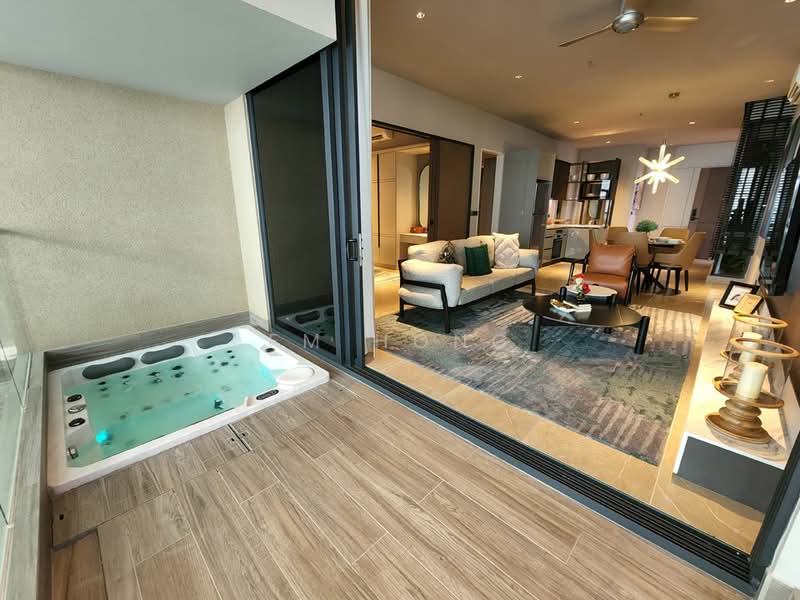 Service Residence for Sale at Antara Genting Highlands - FM Hong - Living Room - PropertyGuru.com.my