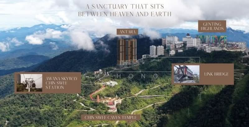 Service Residence for Sale at Antara Genting Highlands - FM Hong - Exterior - PropertyGuru.com.my