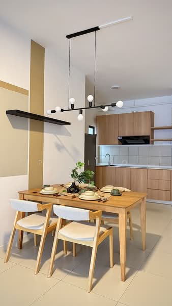 Kondominium untuk Disewa di Vierra Residence - Pearl Ho - Dining Room - PropertyGuru.com.my