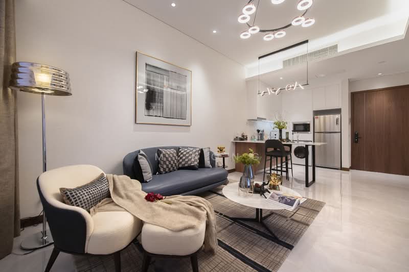 Service Residence for Sale at Core Residence @ TRX - FM Hong - Living Room - PropertyGuru.com.my