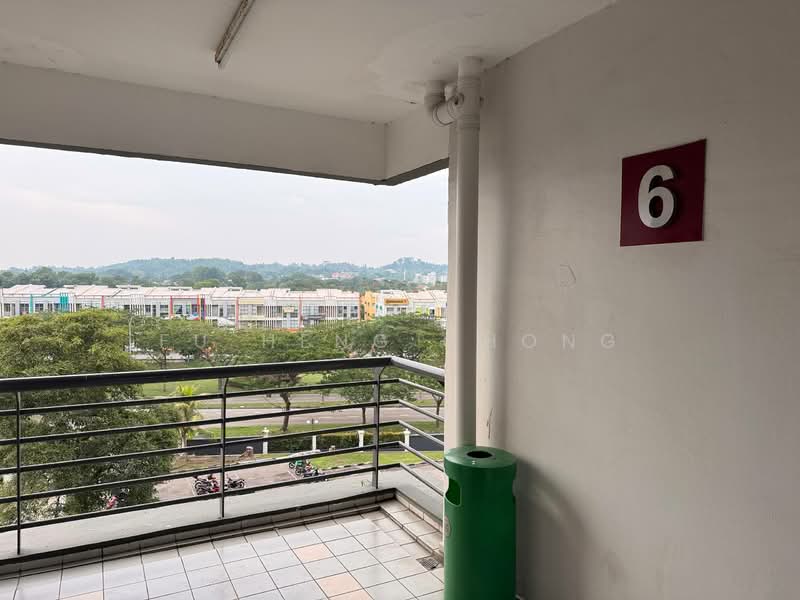 Pangsapuri untuk Dijual di Seri Mutiara Apartment - Fu Heng Chong - Balcony - PropertyGuru.com.my