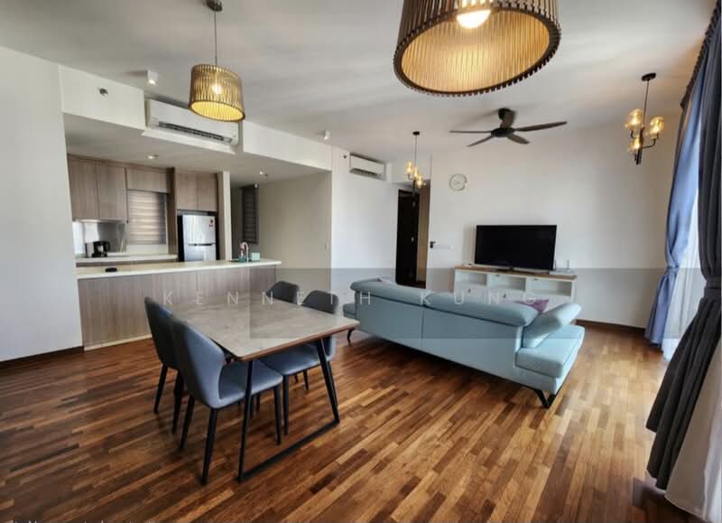 Service Residence for Sale at The Tamarind - Kenneth Kung - Living Room - PropertyGuru.com.my