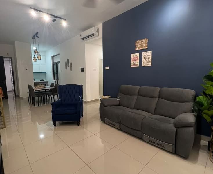 Service Residence for Sale at Lavile Kuala Lumpur - Yan Zi - Living Room - PropertyGuru.com.my
