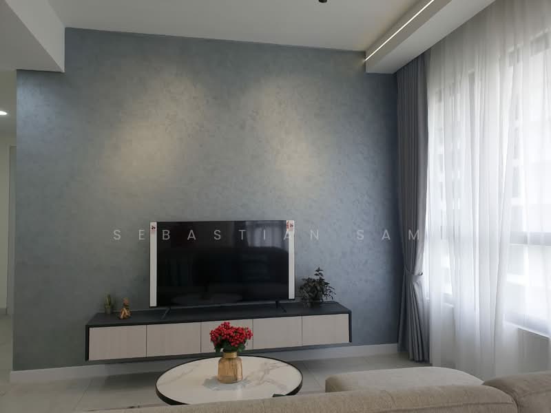 Service Residence for Rent at Lot 15 - Sebastian Sam - Living Room - PropertyGuru.com.my