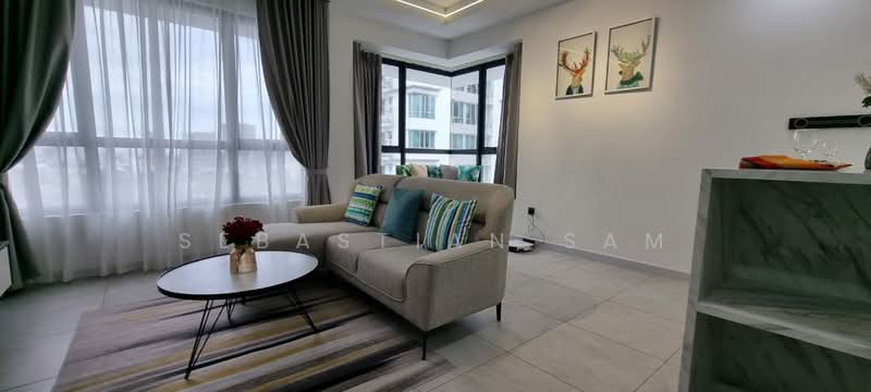 Service Residence for Rent at Lot 15 - Sebastian Sam - Living Room - PropertyGuru.com.my