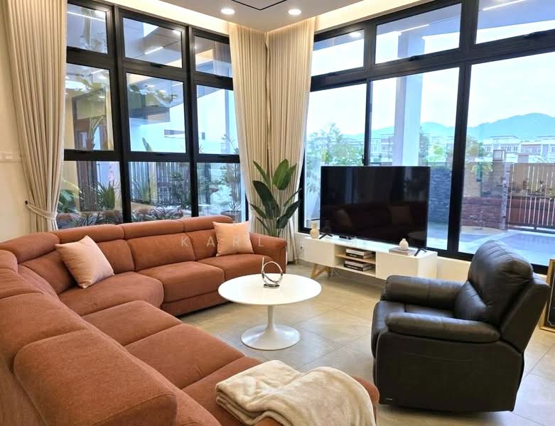 Rumah Berkembar untuk Dijual di Nusa Sentral (Iskandar Puteri (Nusajaya)) - Karl Lim - Living Room - PropertyGuru.com.my
