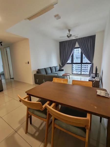 Servis Apartment untuk Disewa di NOVUM - TS Teh - Living Room - PropertyGuru.com.my