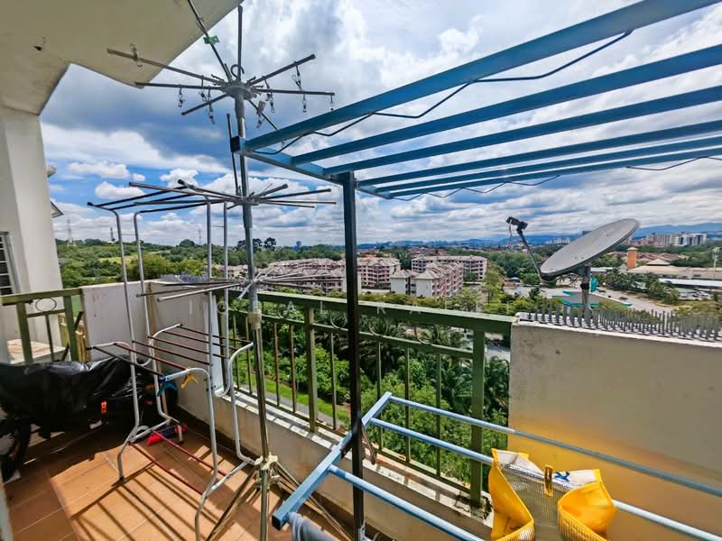 Apartment for Sale at Pangsapuri Anggun - Iqbal Rafei - Balcony - PropertyGuru.com.my