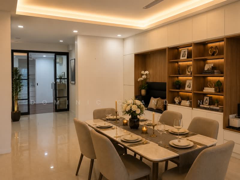 Condominium for Sale at Li Villas - Dominic Chandran - Dining Room - PropertyGuru.com.my